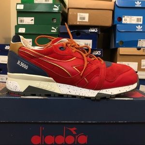 Diadora N9000 Ubiq - Red/Blue - Size 11 - New